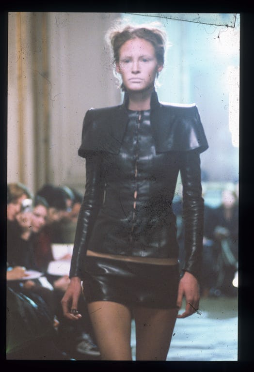 A look from fall 1998 Olivier Theyskens