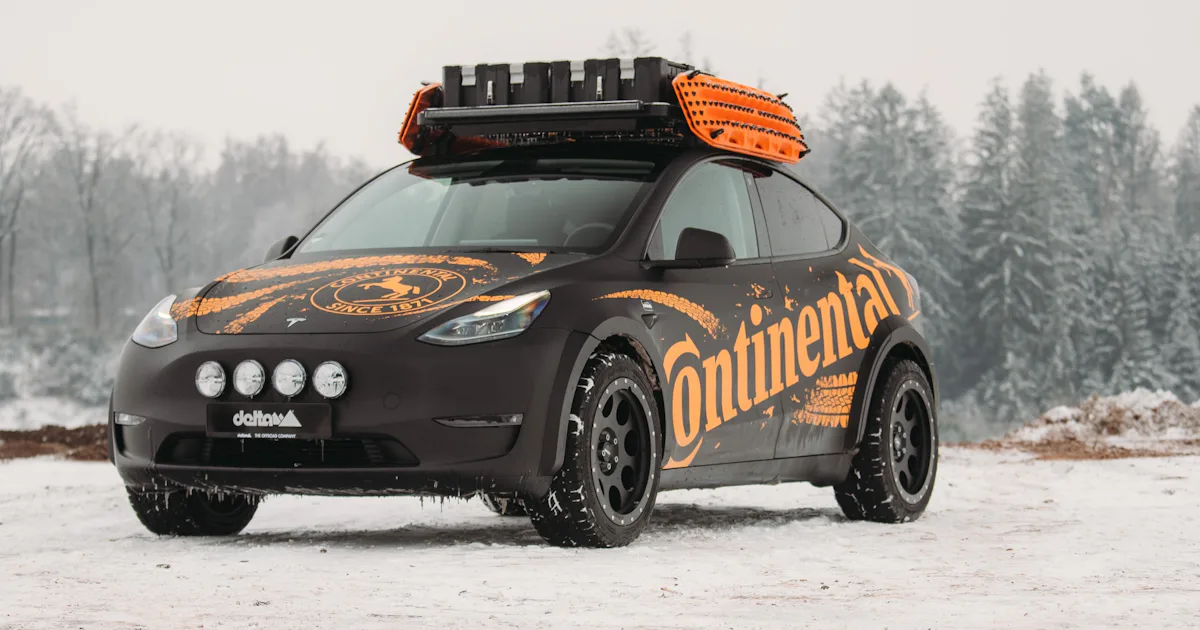 This Tesla conversion kit turns your Model Y into an offroad beast