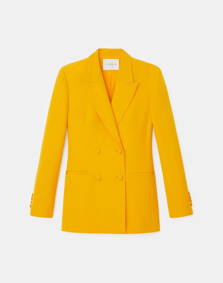 Lafayette 148 New York yellow blazer