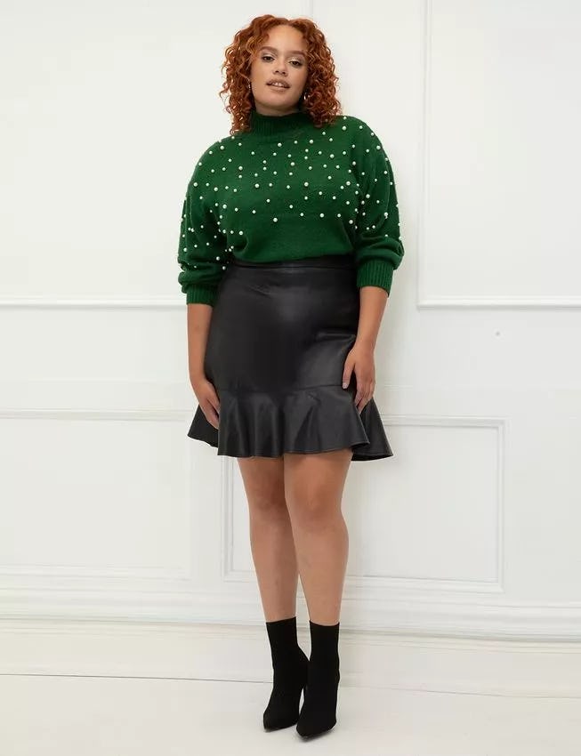 Elements Pearl Embellished Sweater