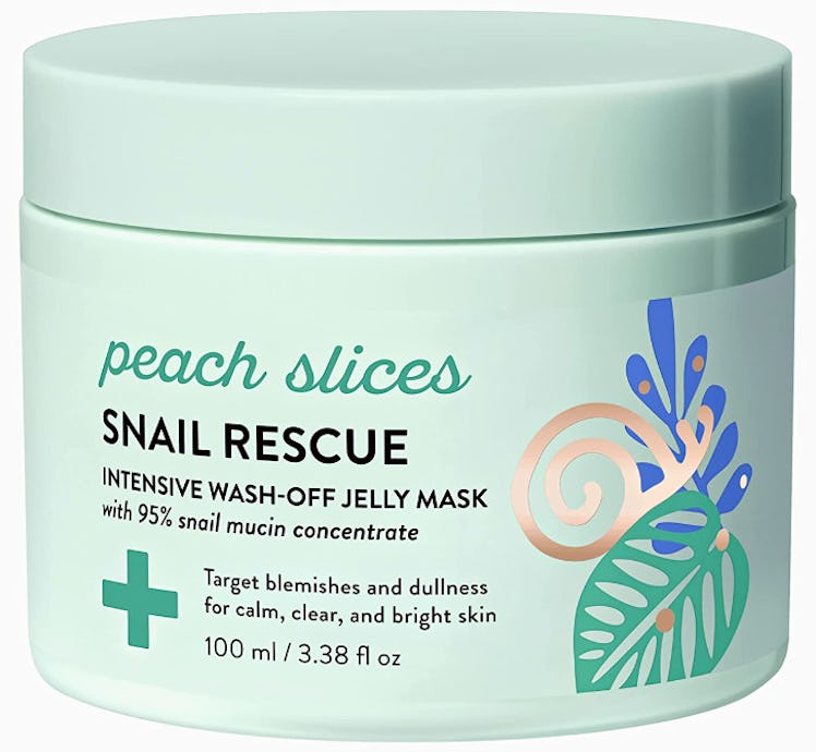 peach slices snail rescue intensive mask is the best peach slices snail mucin mask product for acne ...
