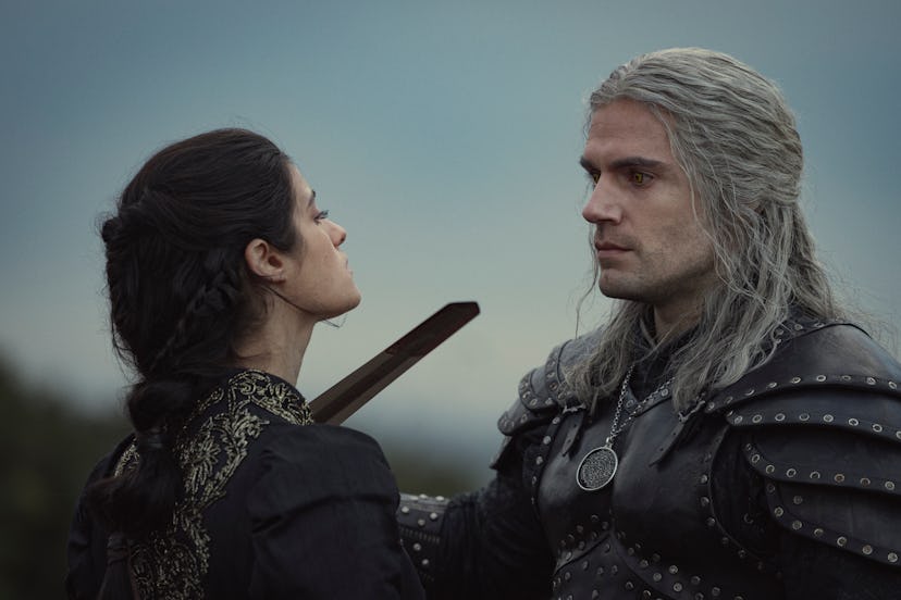 Henry Cavill plays Geralt in 'The Witcher' Season 2, via Netflix's press site