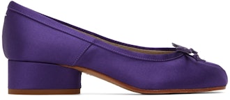 Purple Tabi Heels