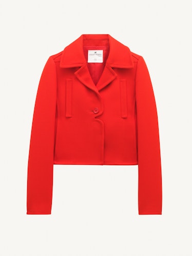 courrèges red Heritage jacket
