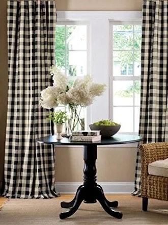 lovemyfabric Gingham/Checkered Curtains