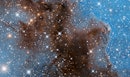 船底座星云的来自哈勃太空望远镜