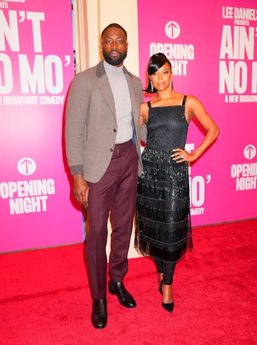 Gabrielle Union and Dwyane Wade at the NY Premiere of 'Ain't No Mo' at Belasco Theatre on December 0...