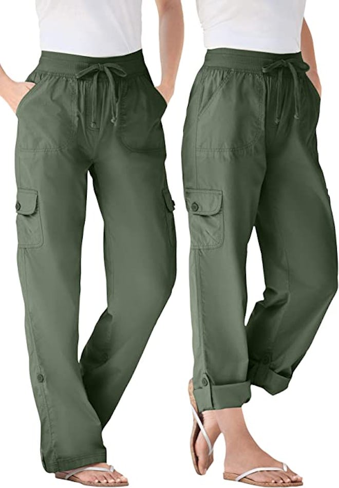 Woman Within Cargo Pants