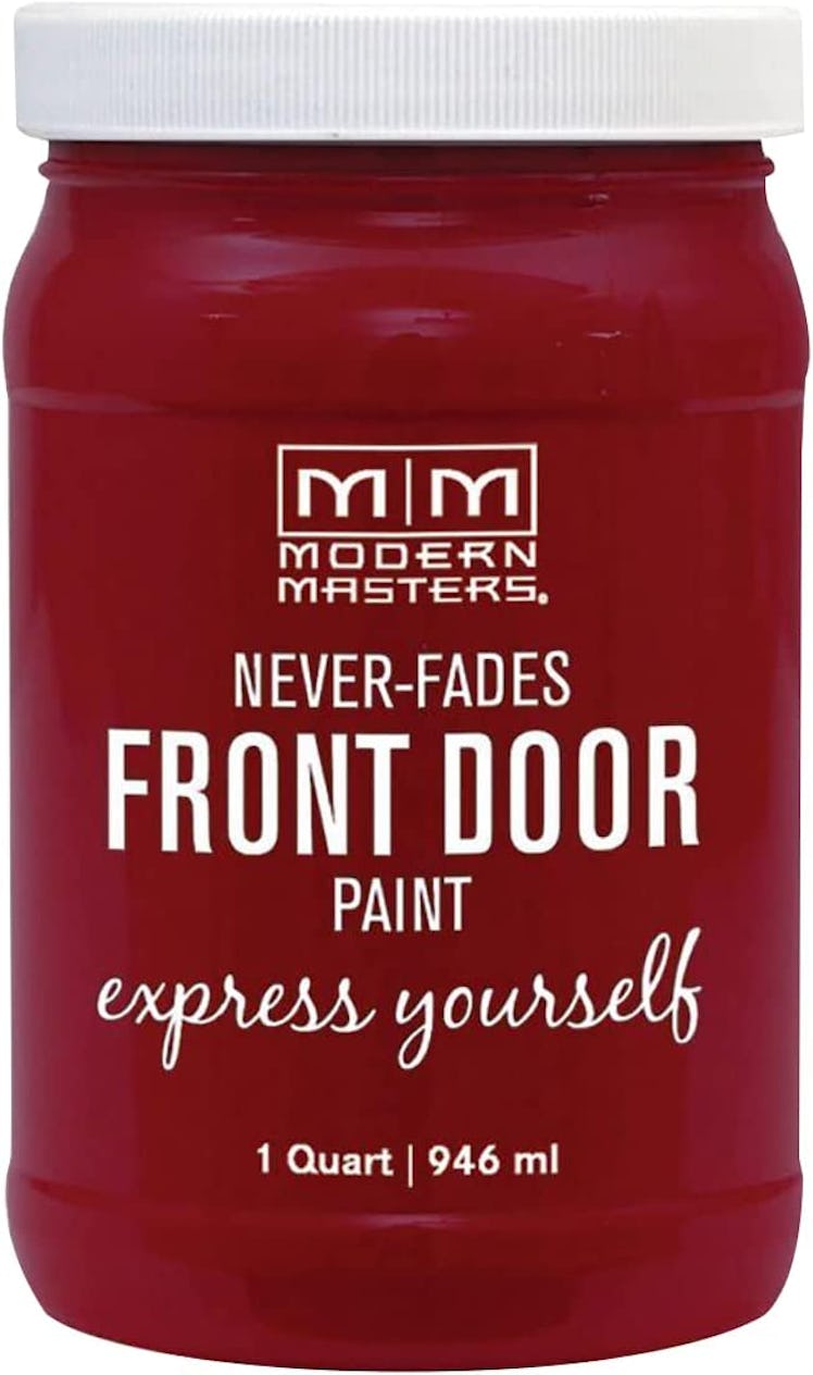 Modern Masters Passionate Front Door Paint