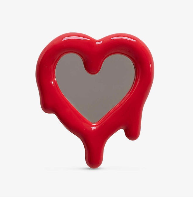 Melted Heart Porcelain Mirror and Photo Frame 35cm