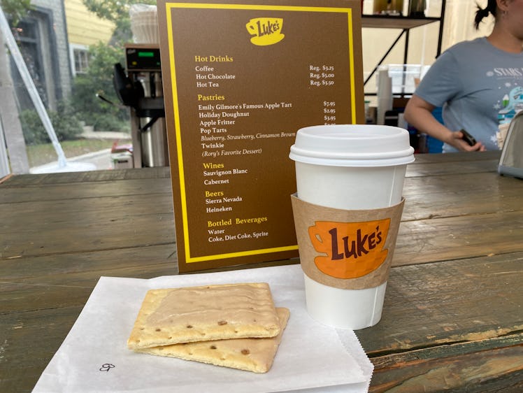 Luke's Diner coffee is available where 'Gilmore Girls' was filmed. 