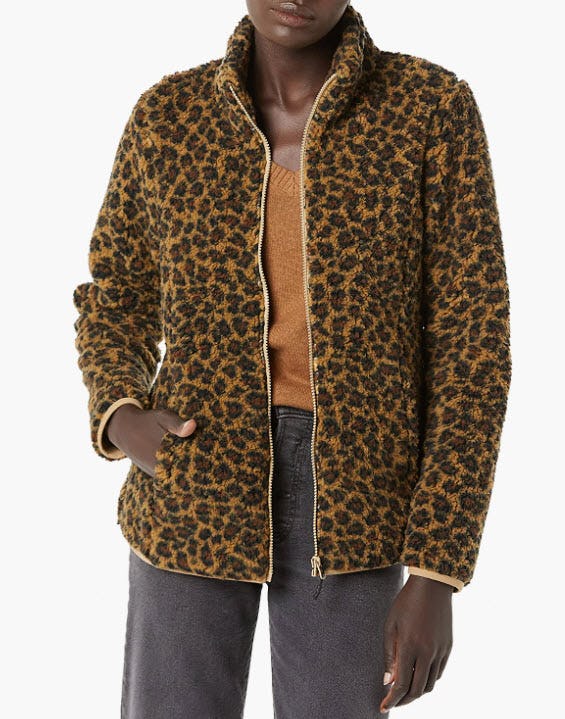 Amazon Essentials Polar Fleece Lined Sherpa Full-Zip Jacket