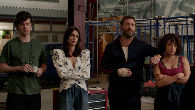 Peter Mark Kendall as Stan Loomis, Paz Vega as Ava Mercer, Jai Courtney as Bob Goodwin, Rosaline Elb...