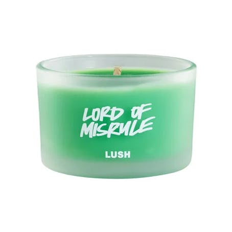 Lush's Lord of Misrule scented candle