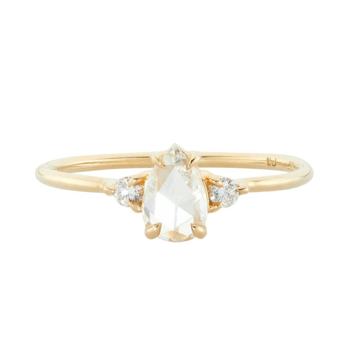 Leda the Swan Diamond Ring