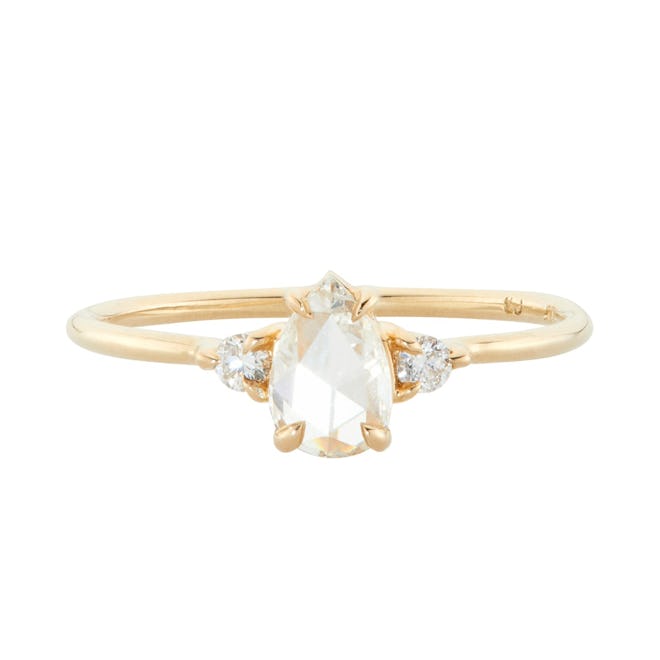 Leda the Swan Diamond Ring