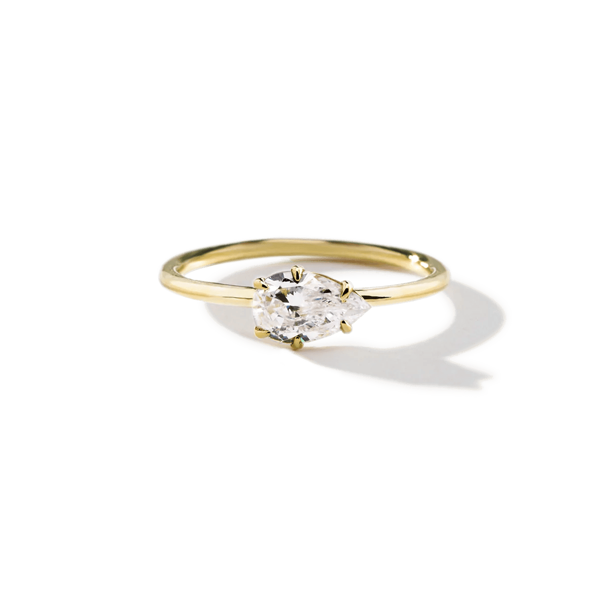 East-West Engagement Ring