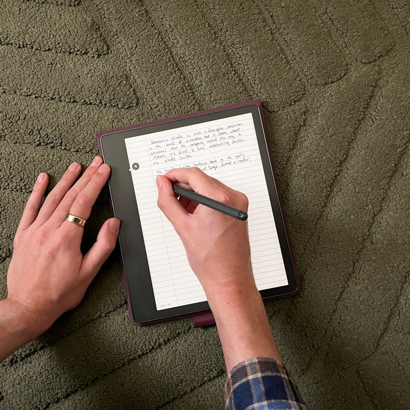 The Kindle Scribe.