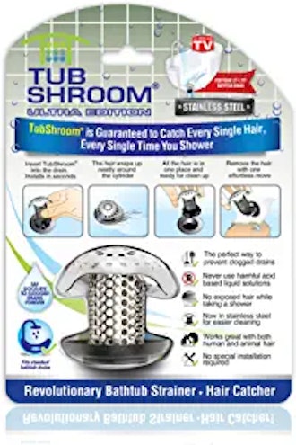 TubShroom Ultra Revolutionary Bath Tub Drain Protector