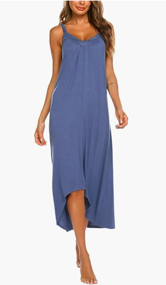 Ekouaer Sleeveless Nightgown