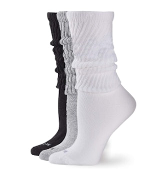 HUE Cotton Slouch Socks (3-Pack)