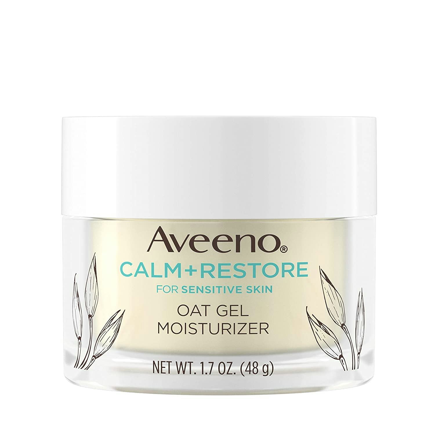 Aveeno Calm + Restore Oat Gel Facial Moisturizer (1.7 Oz.)