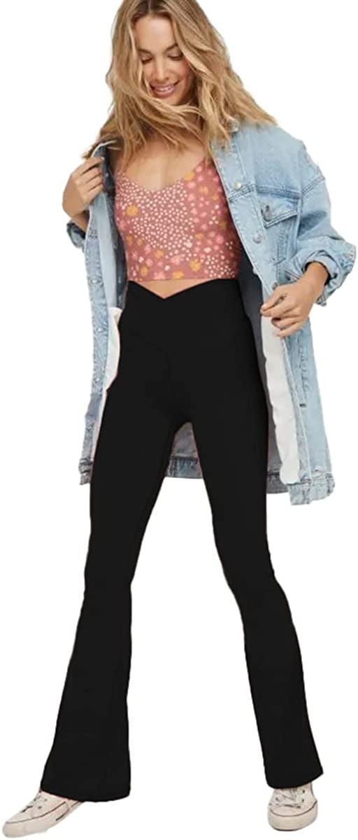 TOPYOGAS Crossover Bootleg Yoga Pants