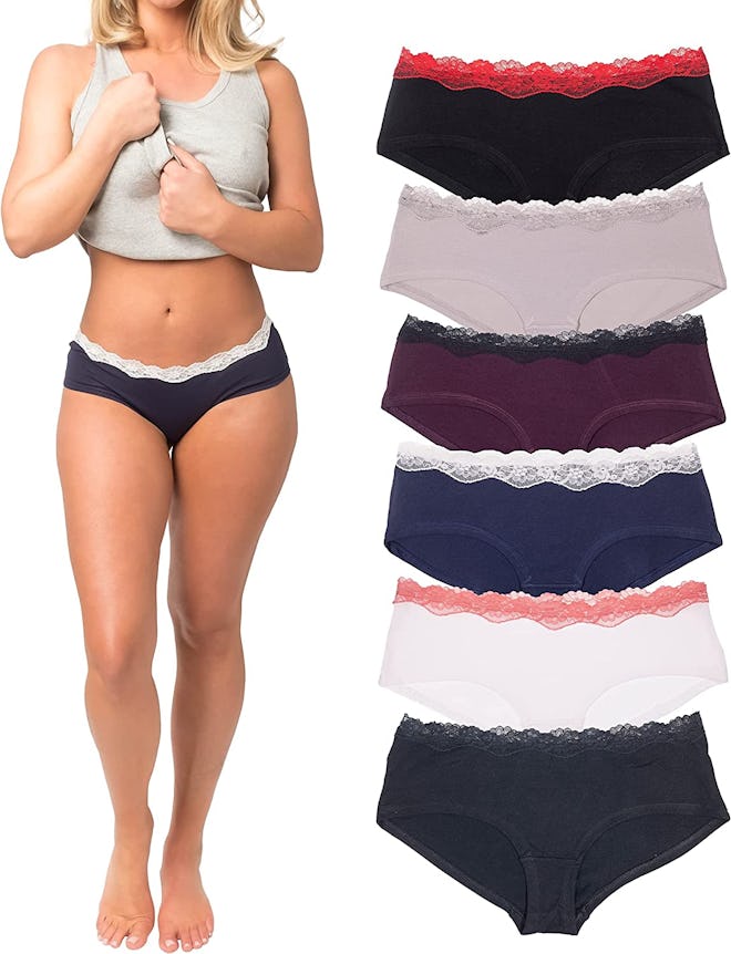 Emprella Lace Hipster Underwear (8-Pack)