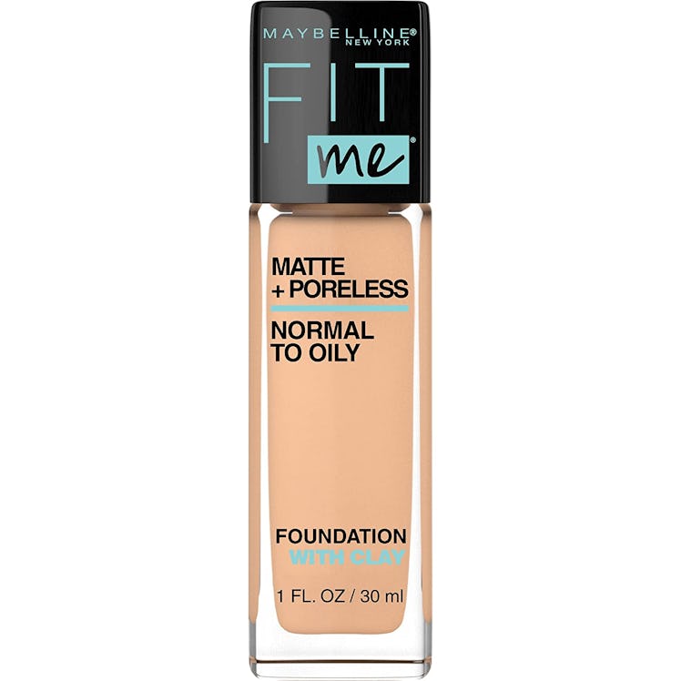 Maybelline fit me matte and poreless foundation is the best drugstore matte foundation for large por...