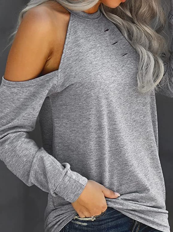 Dokotoo Cold Shoulder Top