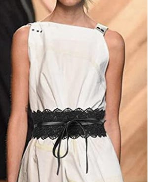 Hello My Life &amp; Apparel Lace Waist Belt Bow