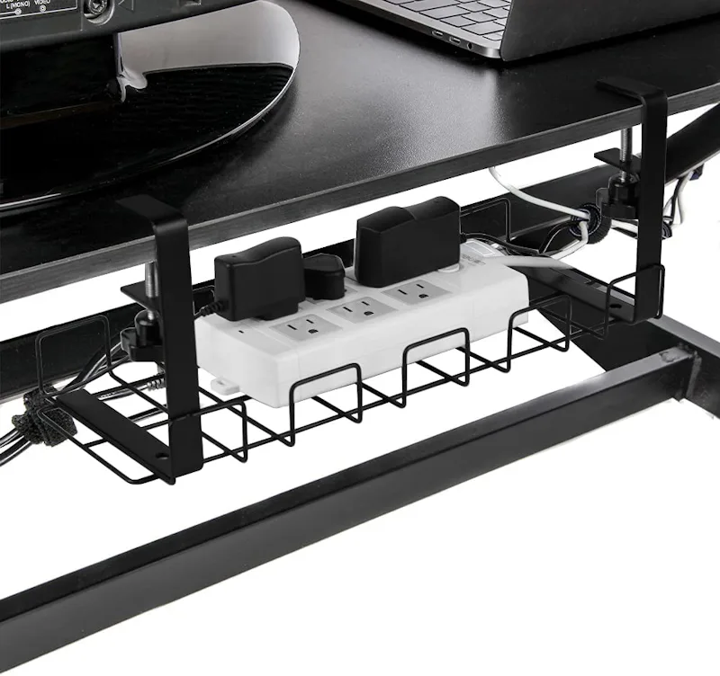 How To Hide Cords Under A Desk