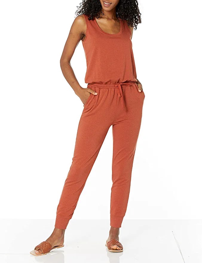 Amazon Essentials Studio Terry Fleece Jumpsuit