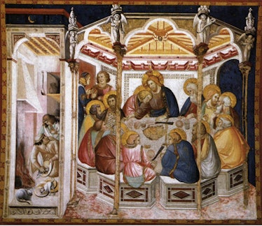 Last Supper (1320), by Pietro Lorenzetti.
