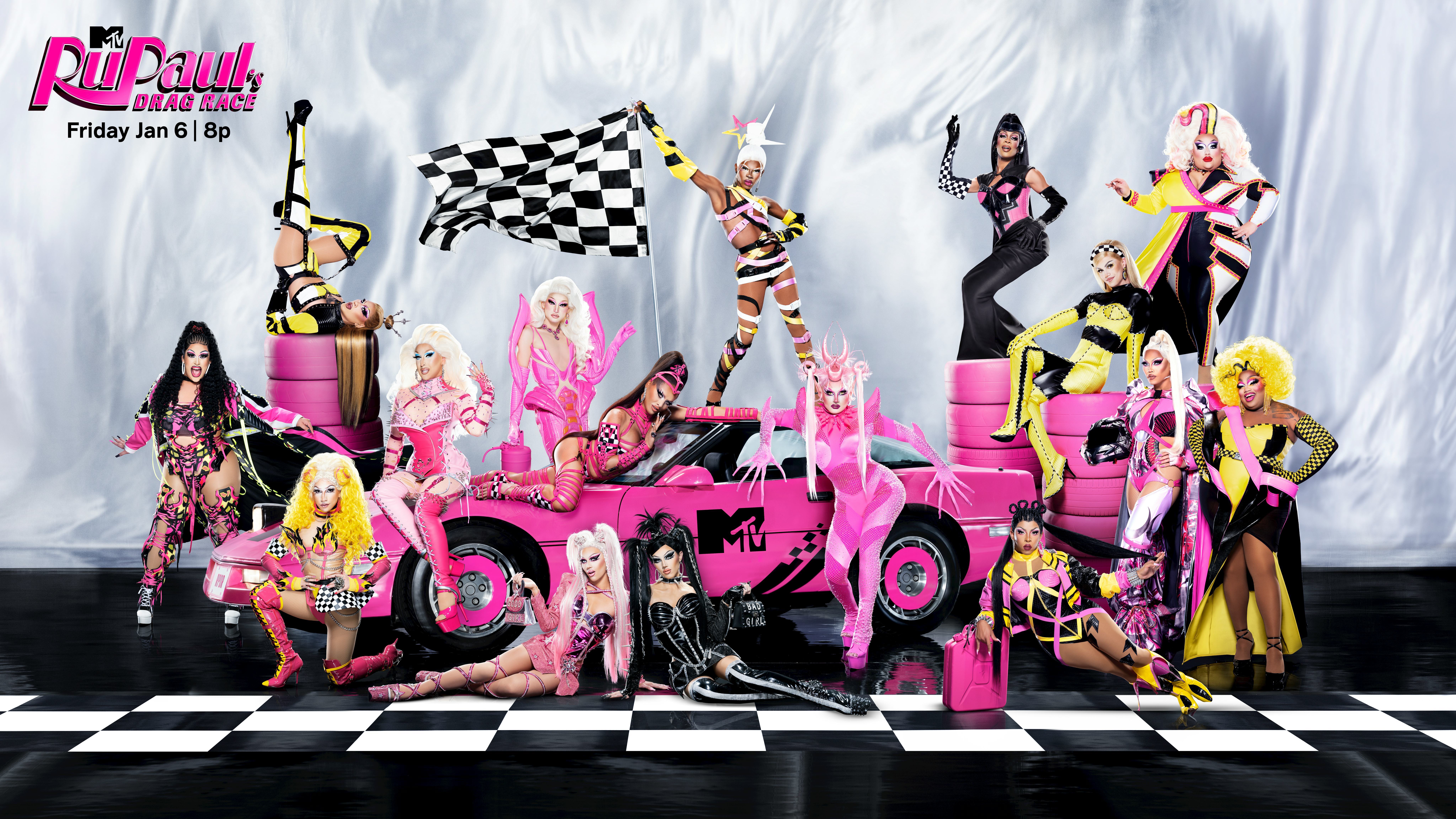 The official &lsquo;RuPaul&rsquo;s Drag Race&rsquo; Season 15 cast photo via MTV&rsquo;s press site