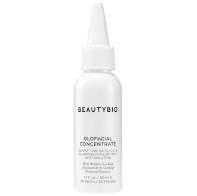 BeautyBio GLOfacial Clarifying Salicylic & Plumping Hyaluronic Acid Concentrate