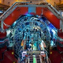 The ALICE detector on CERN's Large Hadron Collider. 