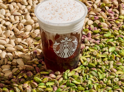 This Starbucks Pistachio Cream Cold Brew review proves it's a sweet sip.