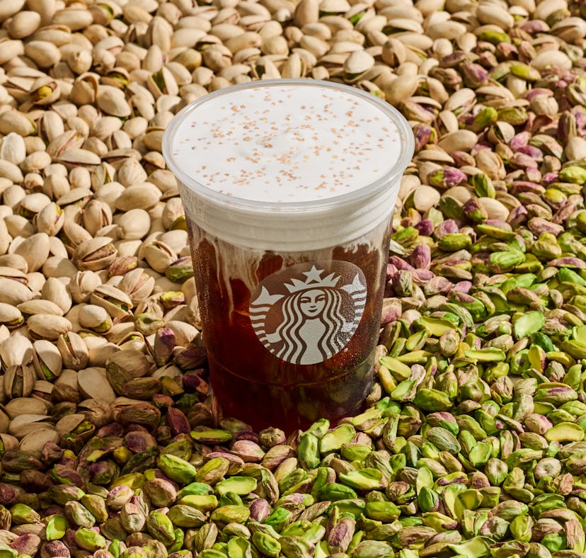 This Starbucks Pistachio Cream Cold Brew review proves it's a sweet sip.