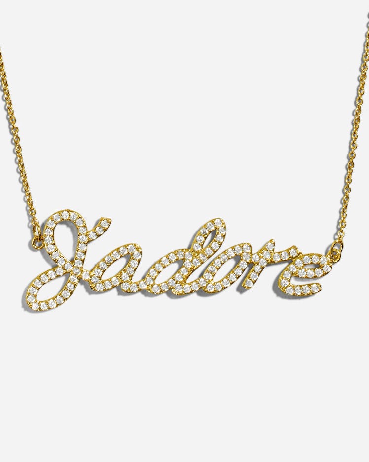 This Pierre Cadault necklace is part of the 'Emily In Paris' merch on Shop The Scenes. 