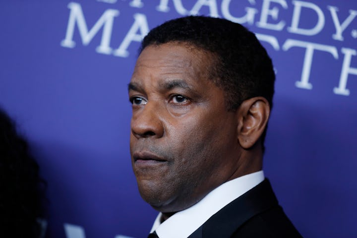 Denzel Washington attends the opening night screening of The Tragedy Of Macbeth during the 59th New ...
