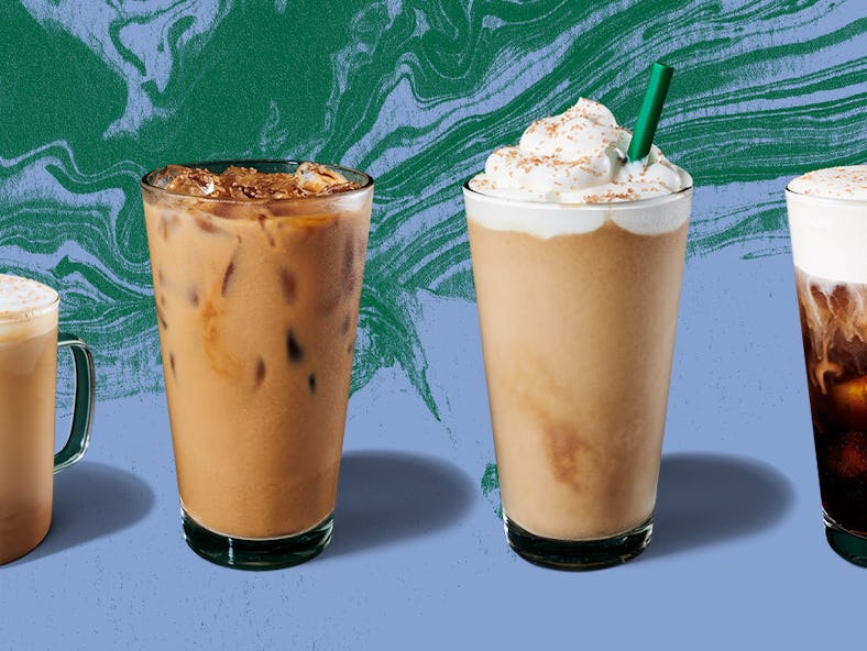 Starbucks' winter 2023 menu features a new Pistachio Cream Cold Brew.