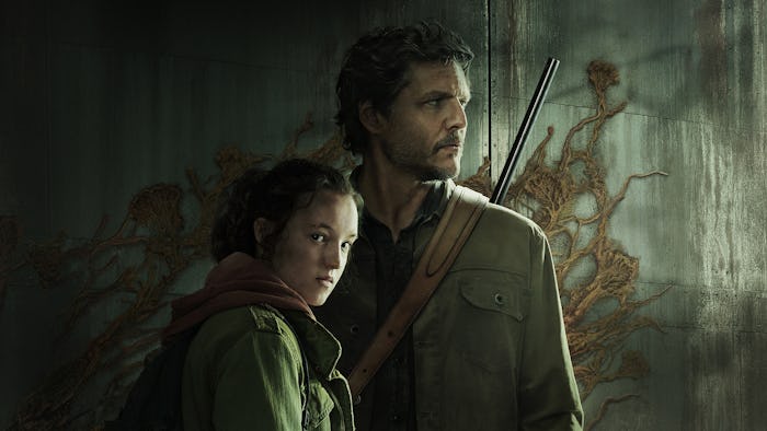 Bella Ramsey and Pedro Pascal in a publicity show of 'The Last Of Us.'