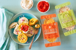 Egg bites from Trader Joe's are a quick and healthy meal option.