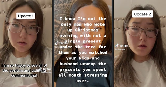 A heartbroken mom shared her disappointment in her family after she did not get any gifts on Christm...