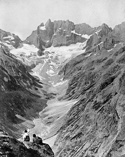 The Meije, the Alps, early 20th century