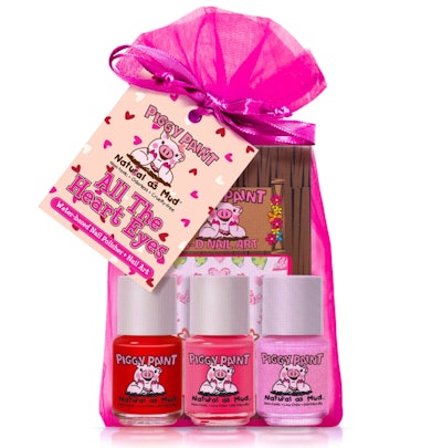 This Piggy Paint nail polish gift set is a great Valentine's Day gift idea for kids and toddlers.
