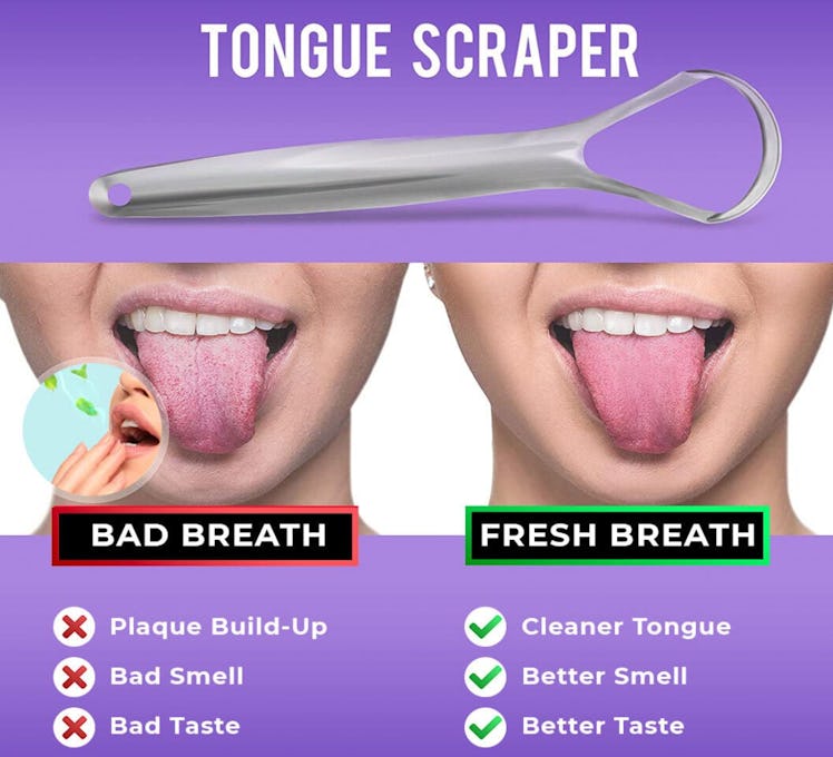 basicConcepts Tongue Scraper (2-Pack)