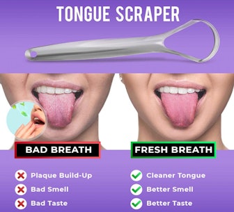 basicConcepts Tongue Scraper (2-Pack)