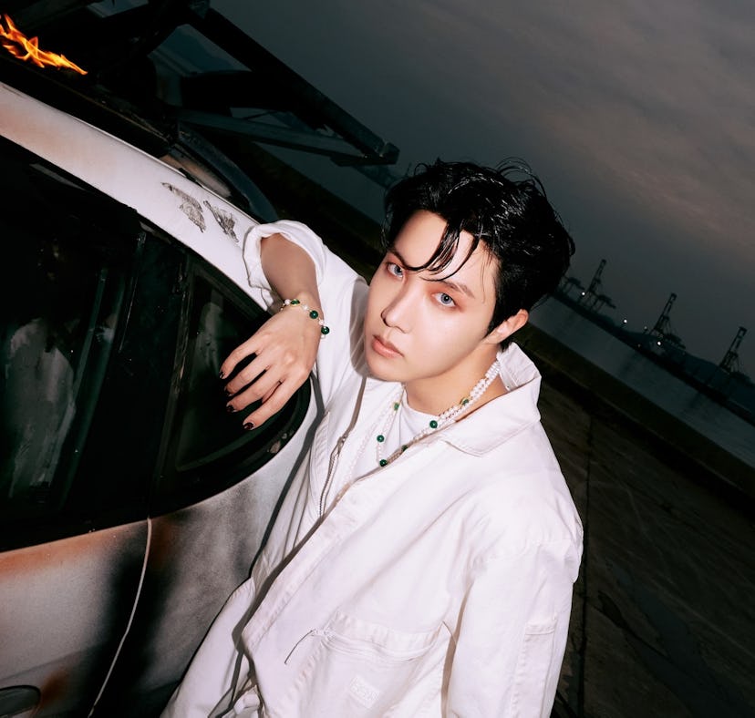 BTS' J-Hope has a "7" tattoo just above his ankle.